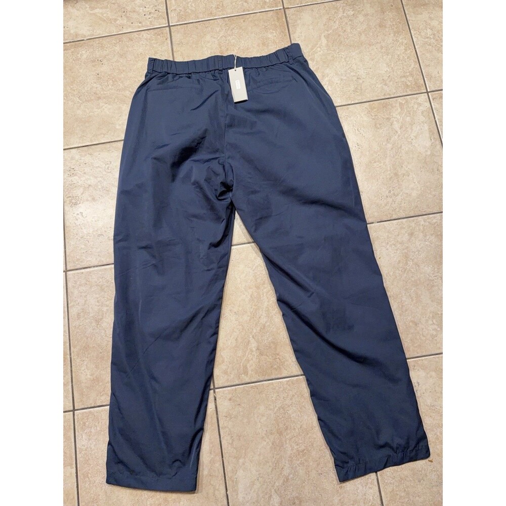Kith Pants Mens Medium Nocturnal Blue Transitional Tech Pleated Kyson Lined NEW - Picture 2 of 10